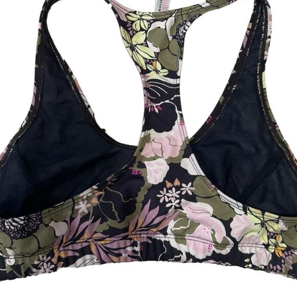 Free People Floral Colorful Sports Bra Size Small - Picture 4 of 7